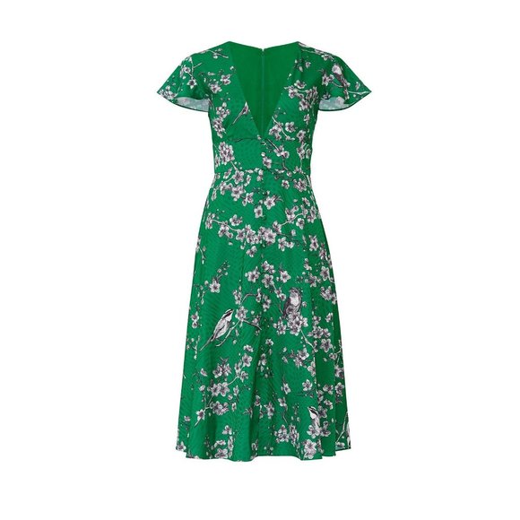 Hutch Green Floral Midi Dress - Picture 6 of 10